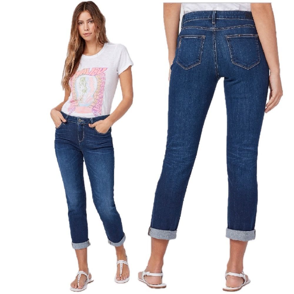 Paige Brigitte Straight Jeans in Enchant Size 27